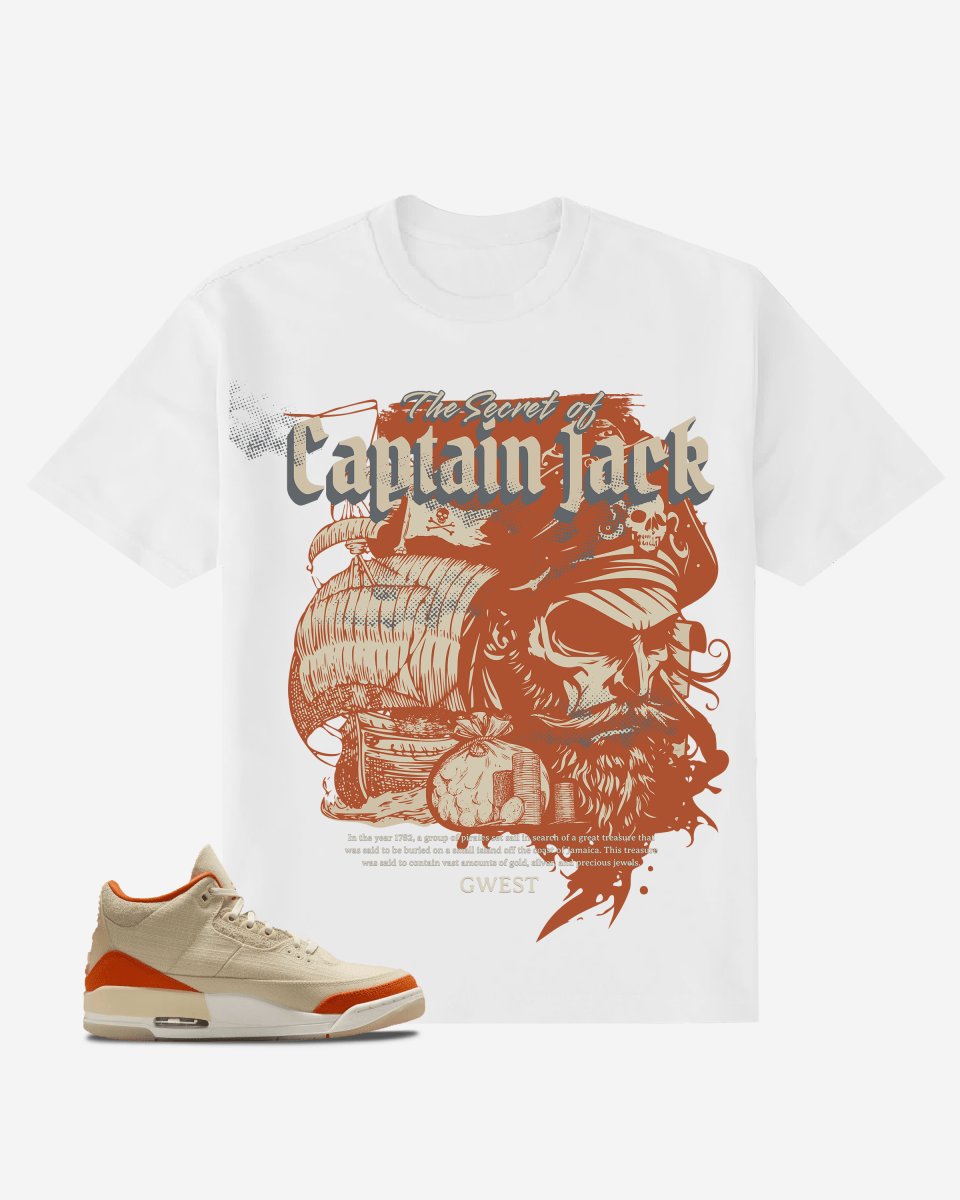 The Secret of Captain Jack Oversized T-Shirt