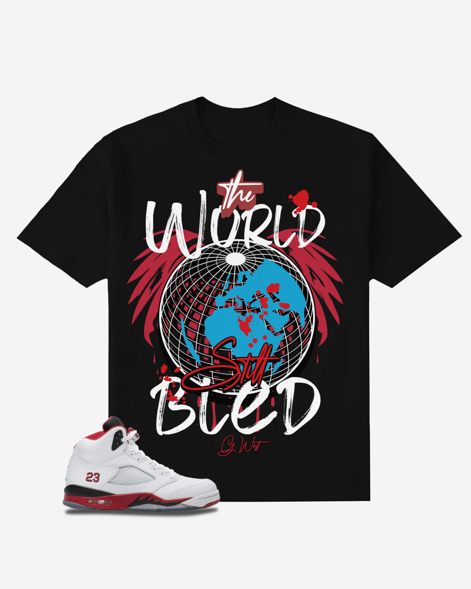 The World Still Bled Oversized T-Shirt