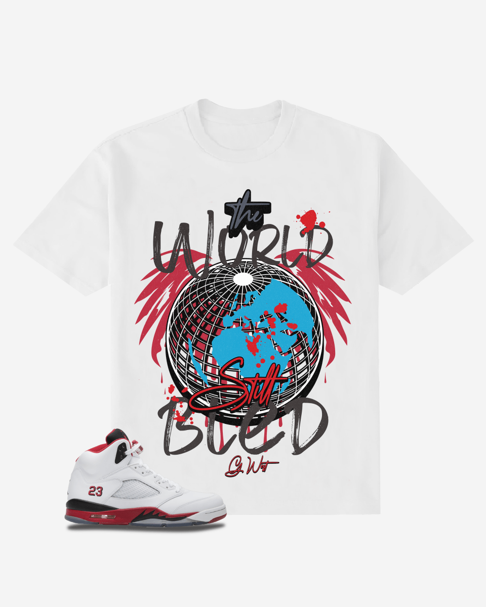 The World Still Bled Oversized T-Shirt