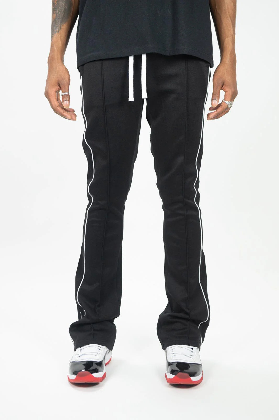 REBEL MINDS STACKED TRACK PANT MULTI COLOR GO ONE SIZE UP
