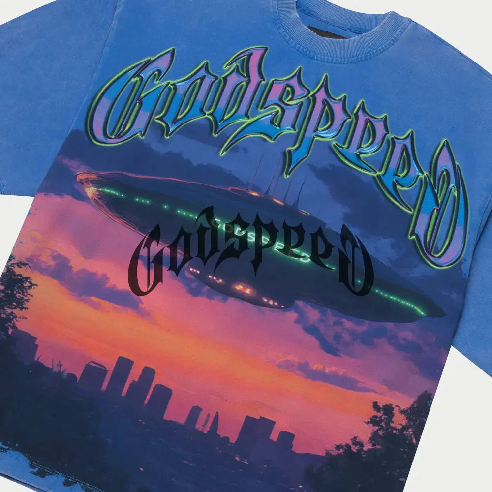 Godspeed U.A.P Tee Royal Wash