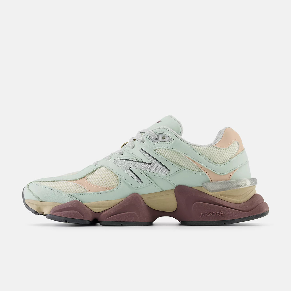 NEW BALANCE U9060 GREEN - BURGUNDY