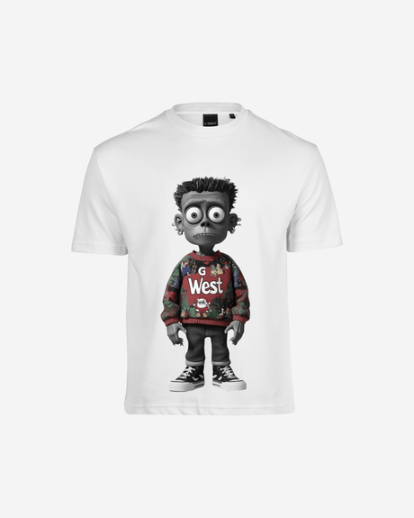 Ugly Xmas Zombie Oversized T Shirt