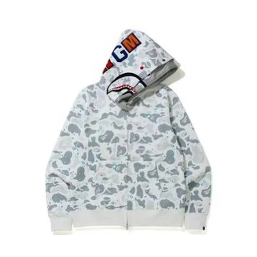 BAPE ABC SHARK FULL ZIP HOODIE MULTI COLORS