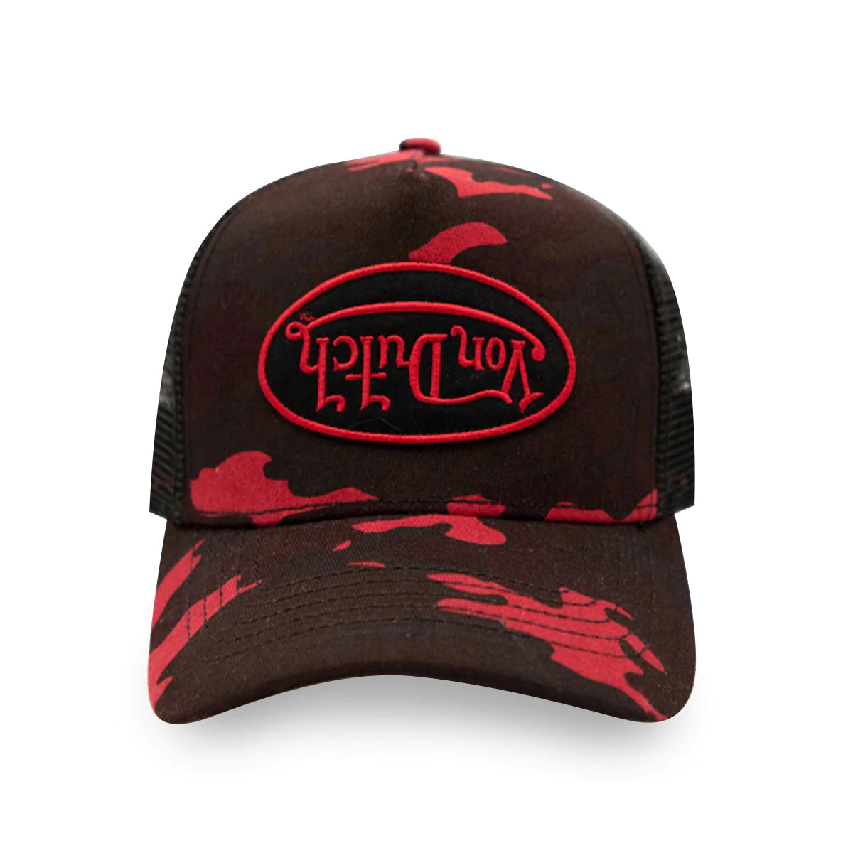 Von Dutch Rare Vintage Red Black Camo