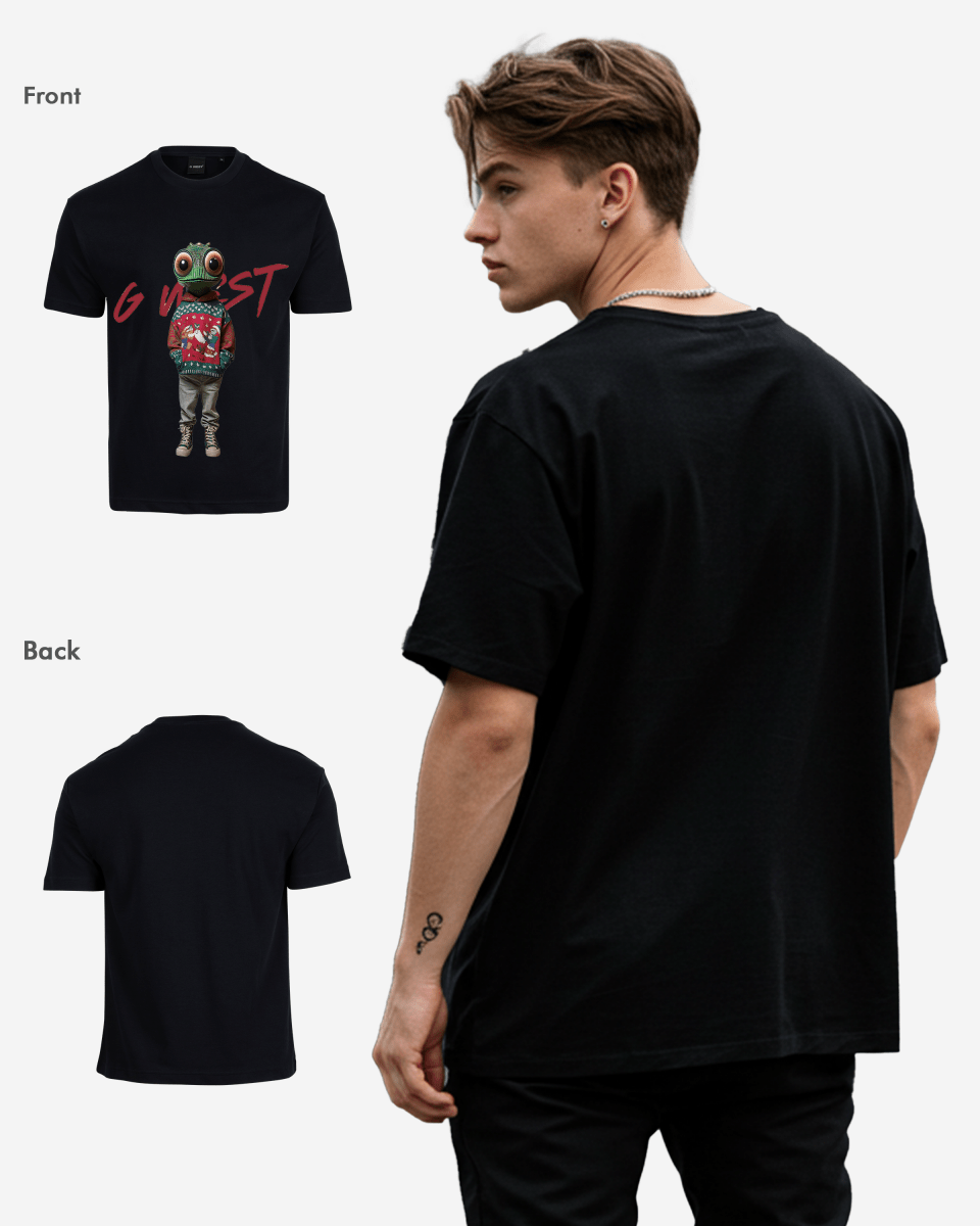 Yule Tide Tyrant Oversized T-Shirt