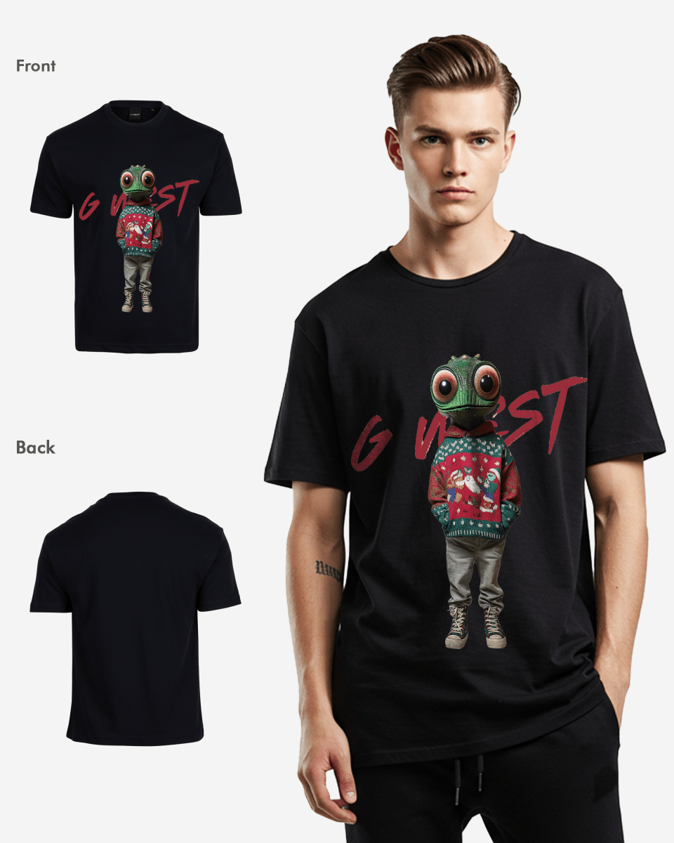 Yule Tide Tyrant Oversized T-Shirt