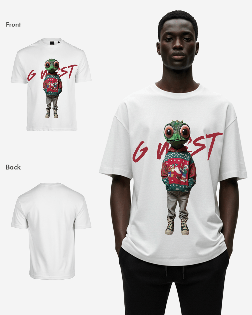 Yule Tide Tyrant Oversized T-Shirt