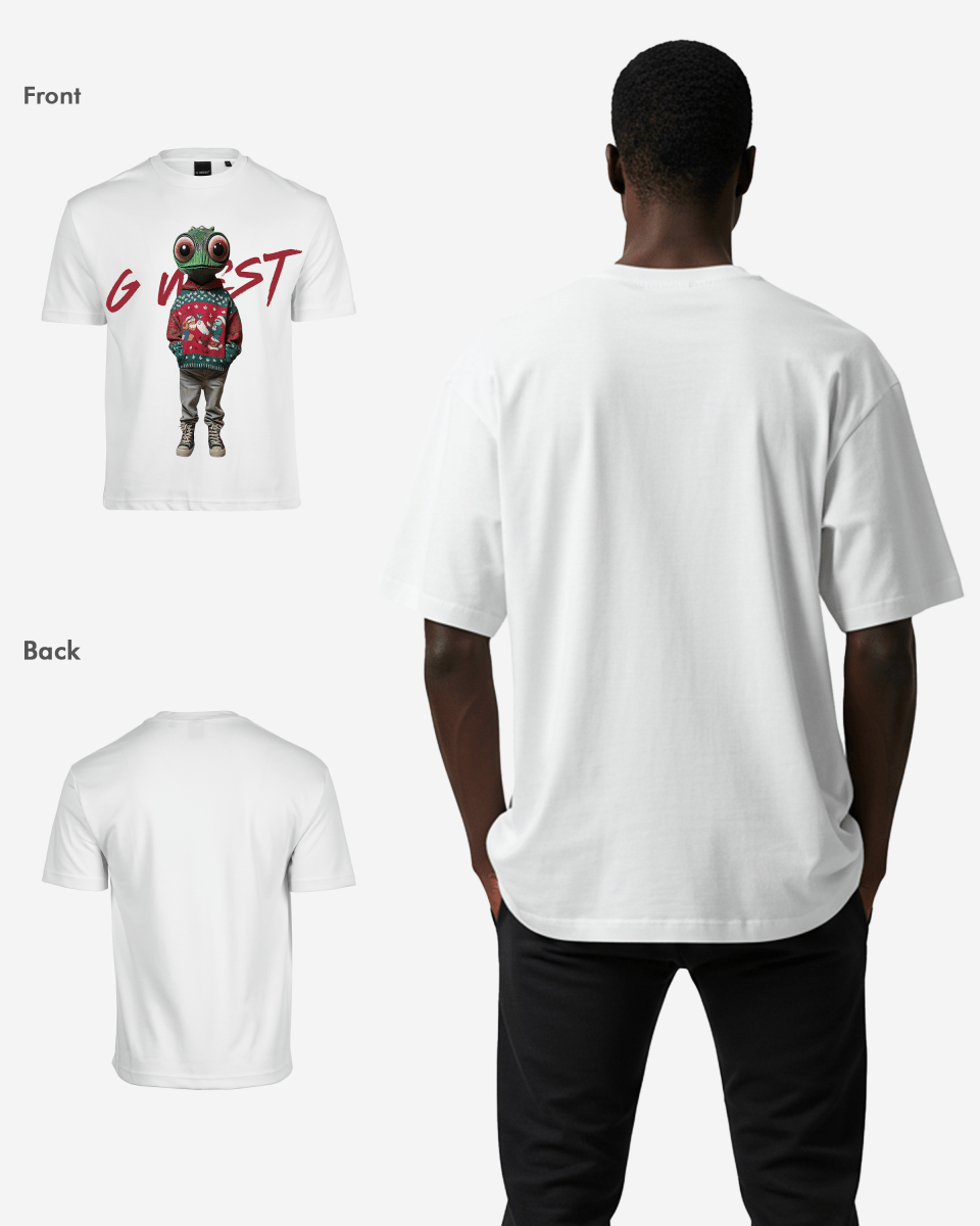 Yule Tide Tyrant Oversized T-Shirt