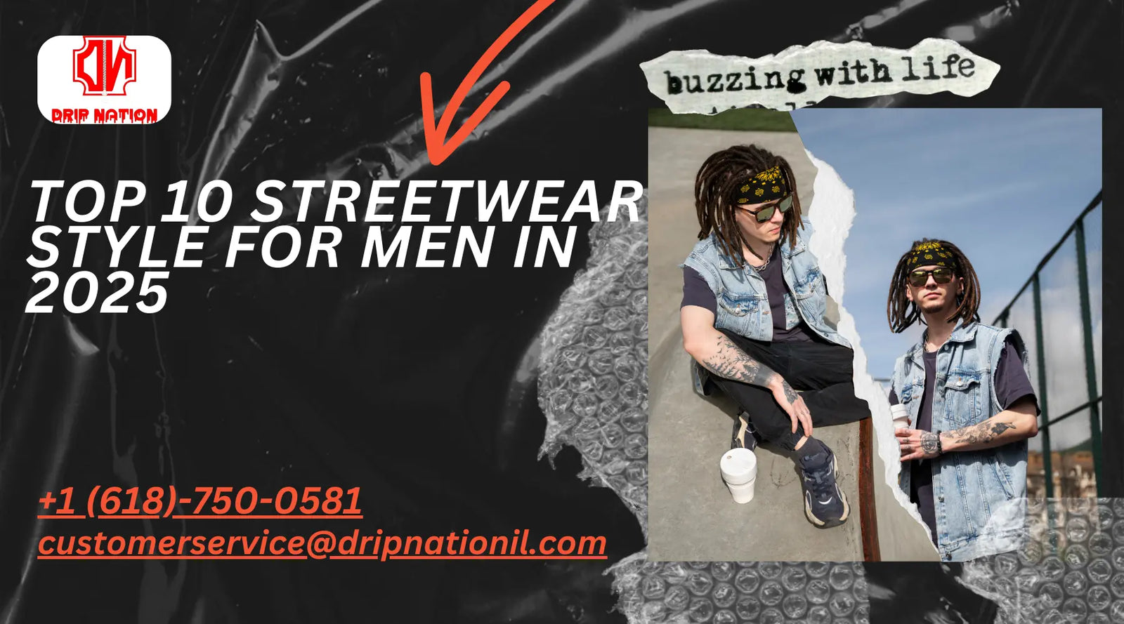 Top 10 Streetwear Style for Men in 2025