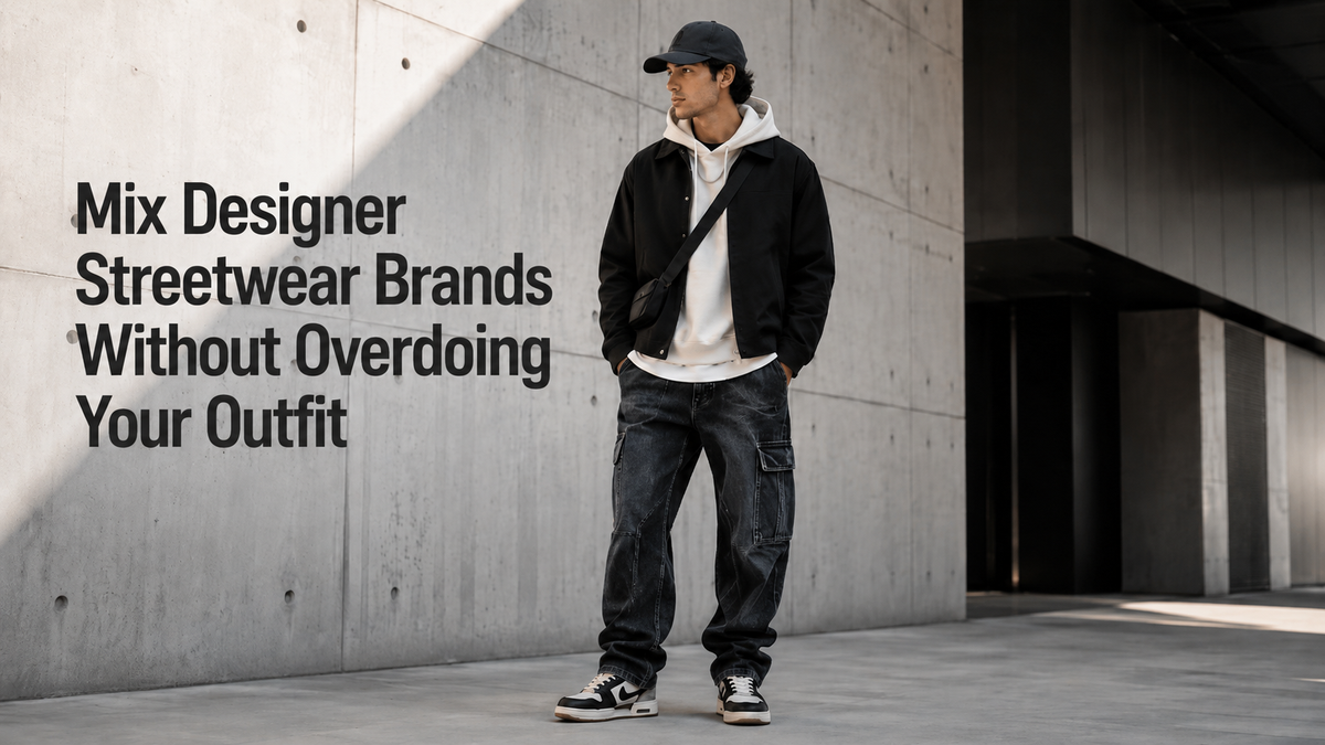 How to Mix Designer Streetwear Brands Without Overdoing Your Outfit 