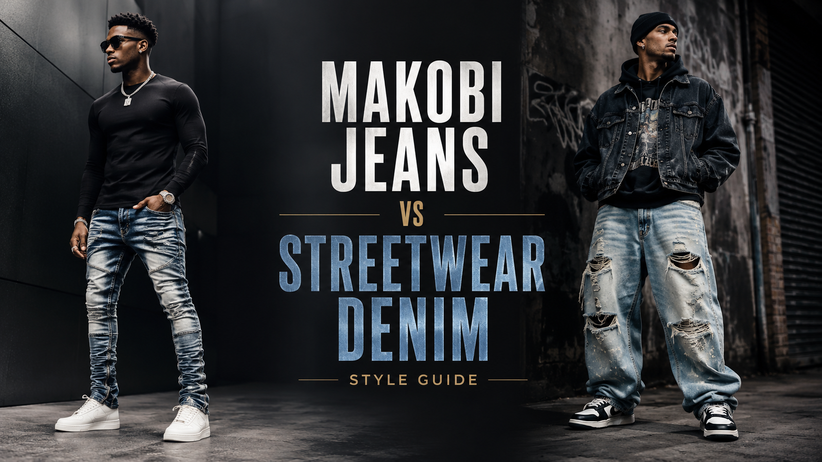 Makobi Jeans vs Streetwear Denim: Style Guide 