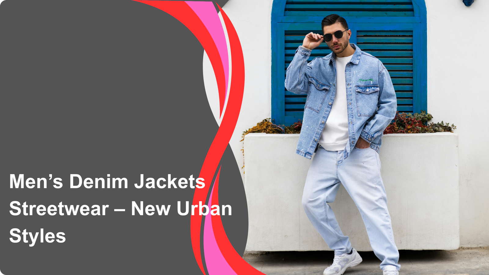 Men’s Denim Jackets Streetwear – New Urban Styles