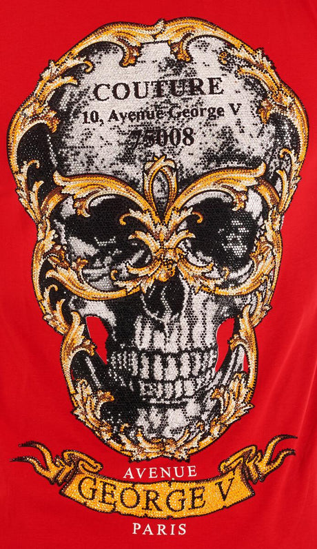 Men's Rebel Fashion Shirt - Skull Design