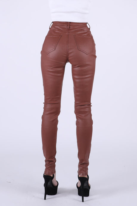 Red Fox - Women Jeans - Dark Brown