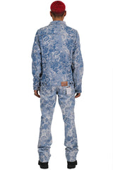 Kleep- Denim Stacked - Flex - Blue