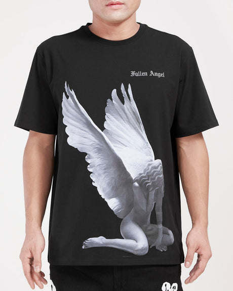 Fallen angel crying design t-shirt