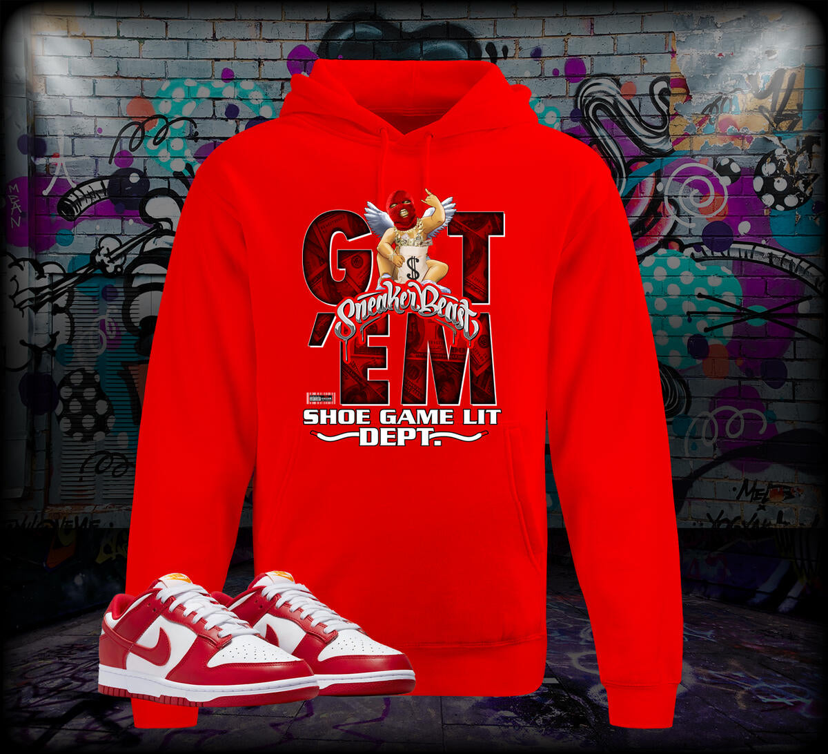 Game Changer - Hoodie - Got Em - Red