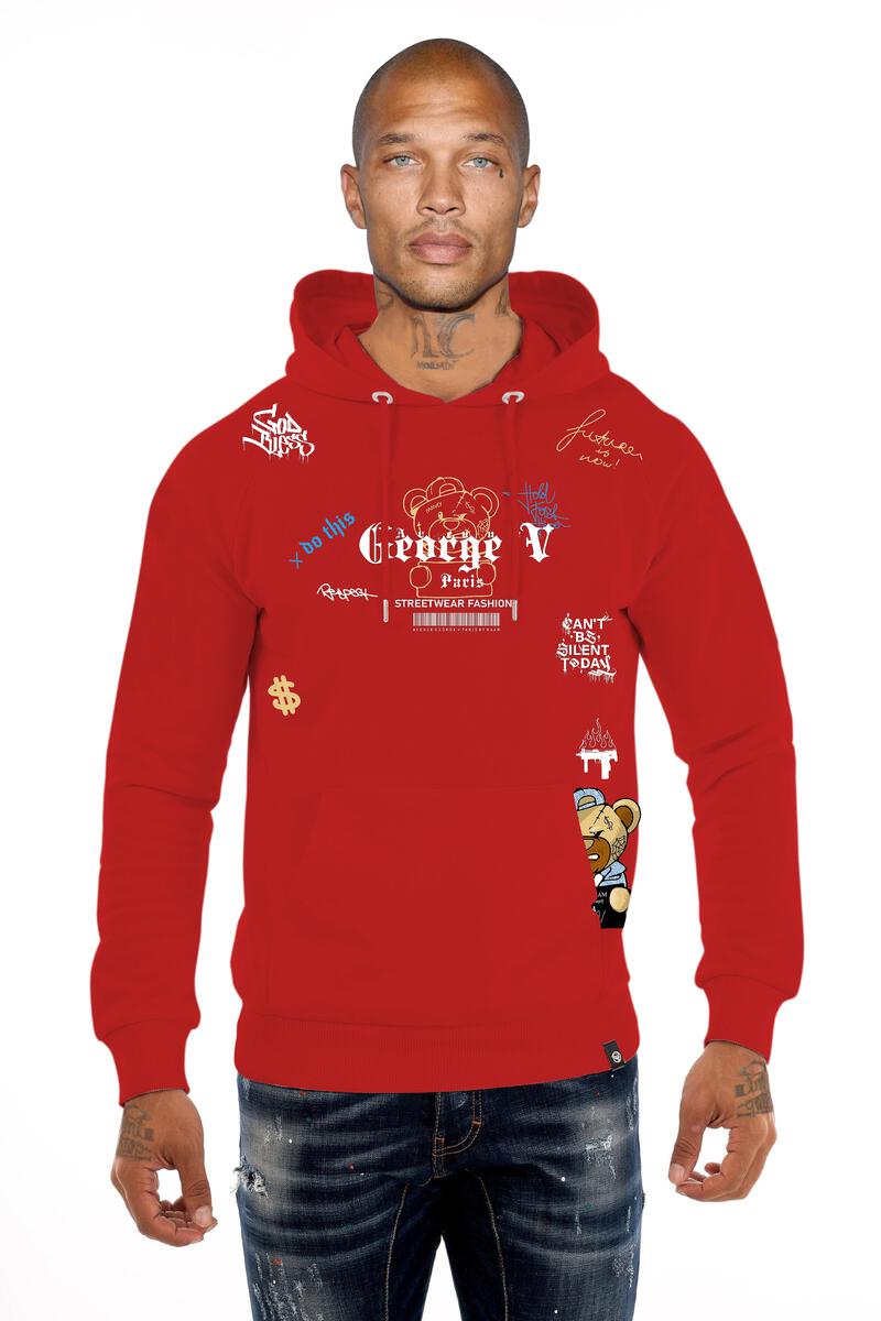 George V Paris Hoodie GV2633 Multi Colors