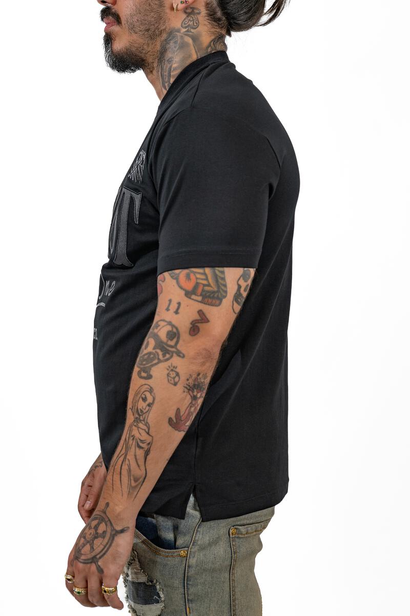 Juren Trust No One T-Shirt - Black Side View