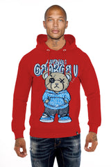 George V Paris Hoodie GV2625 Red