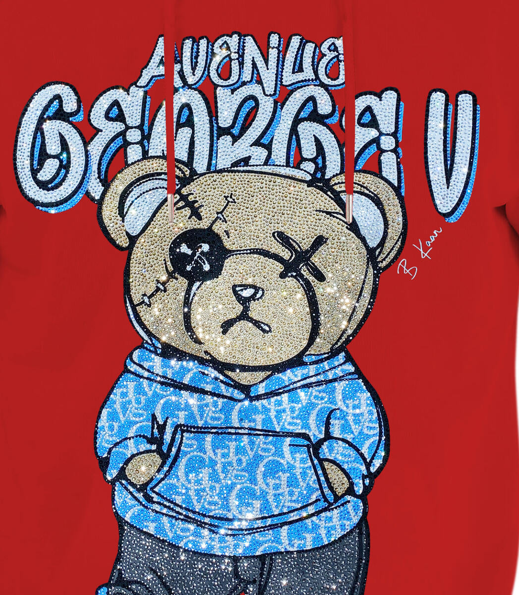 George V Paris Hoodie GV2625 Red