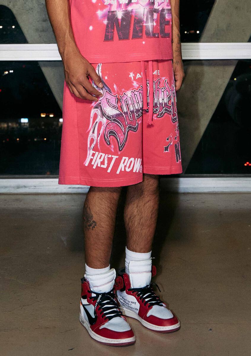 Matching Men's Short Set Lifestyle Shot