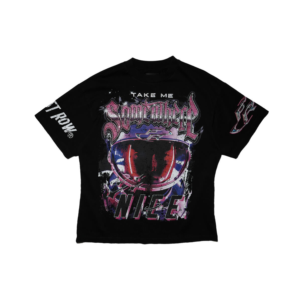 T-shirt Black Wash Fabric