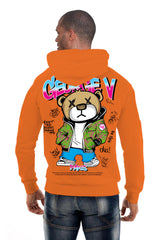 GEORGE V PARIS BEAR HOODIE MULTI COLORS- GO ONE SIZE UP