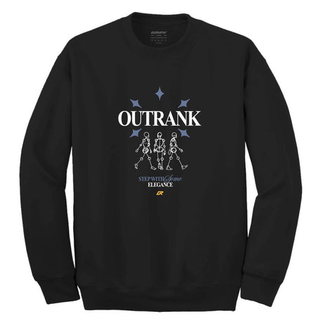 Outrank fleece sweatshirt for men Matching Jordan 13 Powder Blue