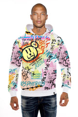 George V Paris Hoodie GV2639 White