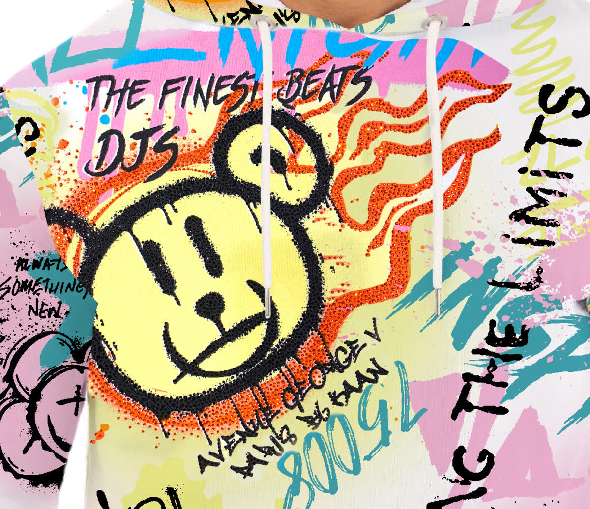 George V Paris Hoodie GV2639 White