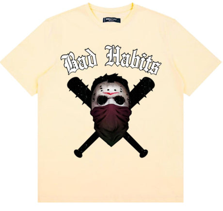 ROKU Studio Bad Habit T-Shirt Front View Cream