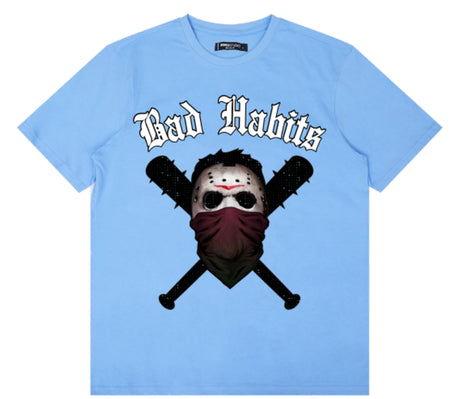 ROKU Studio Bad Habit T-Shirt Front View Blue