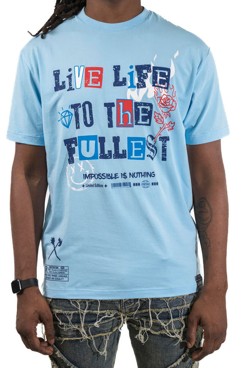 Juren Live Life to the Fullest T-Shirt - Front View