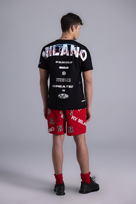 Roberto Vino Milano RVT-US-03 Black T-Shirt