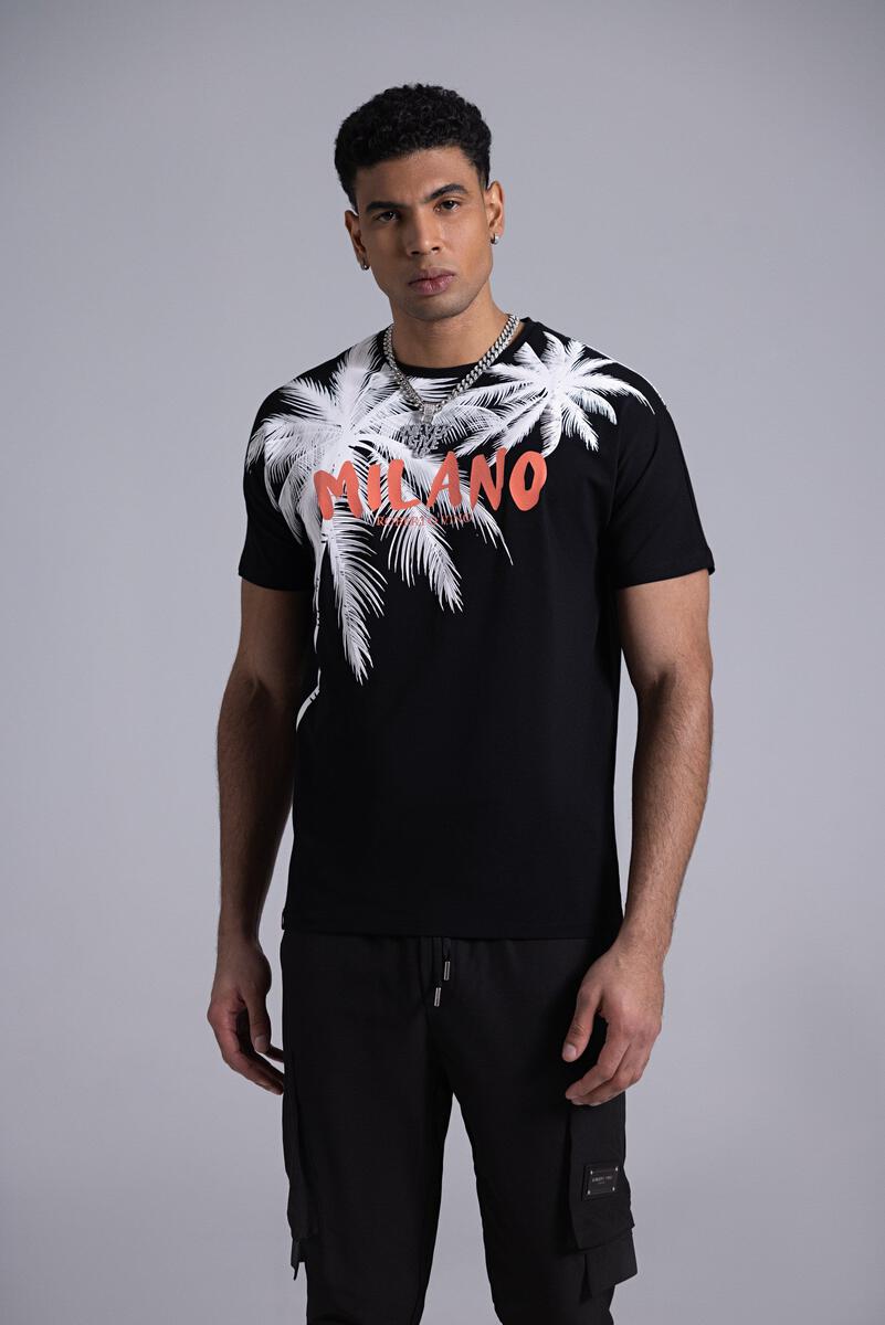 Roberto Vino Milano Black T-Shirt - Styling Inspiration