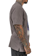 Juren Alpha Wolf Chenille T-Shirt Multi Color