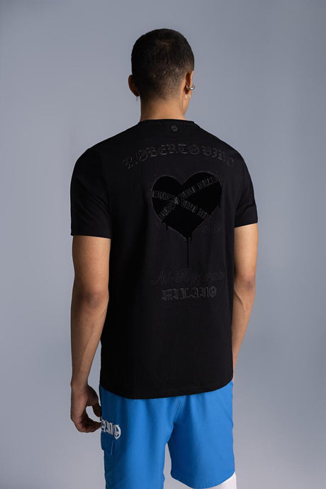 ROBERTO VINO MILANO HEART T-SHIRT US-16