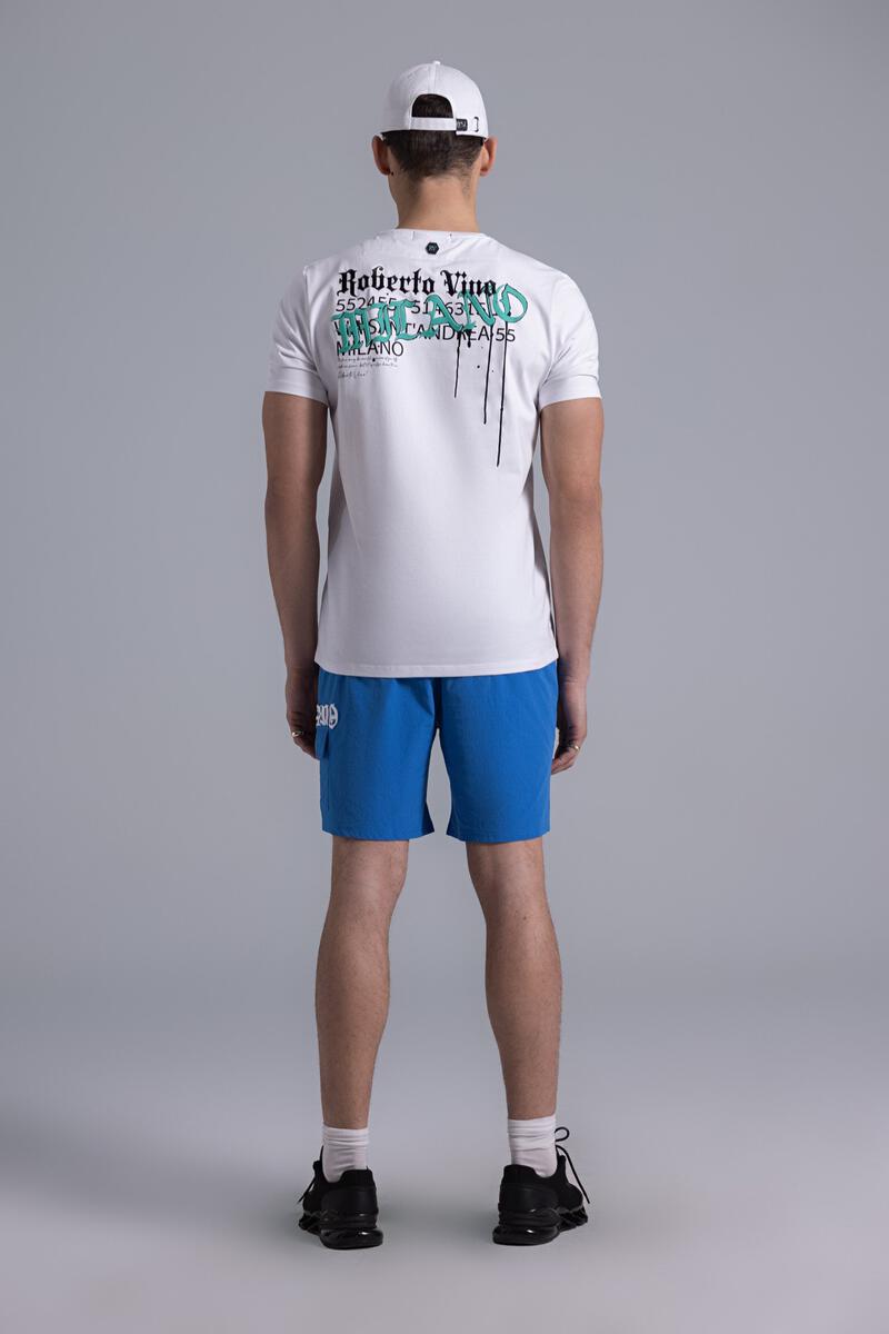 ROBERTO VINO MILANO DRIPPING T-SHIRT US-18