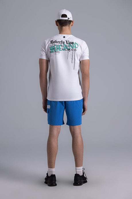 ROBERTO VINO MILANO DRIPPING T-SHIRT US-18