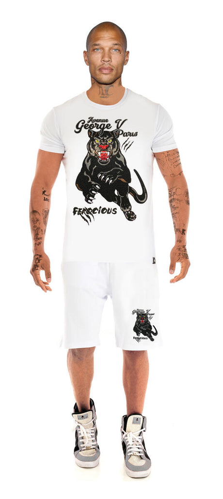 GEORGE V PARIS - GVS274 - FEROCIOUS TIGER - SHORT SET MULTI COLORS