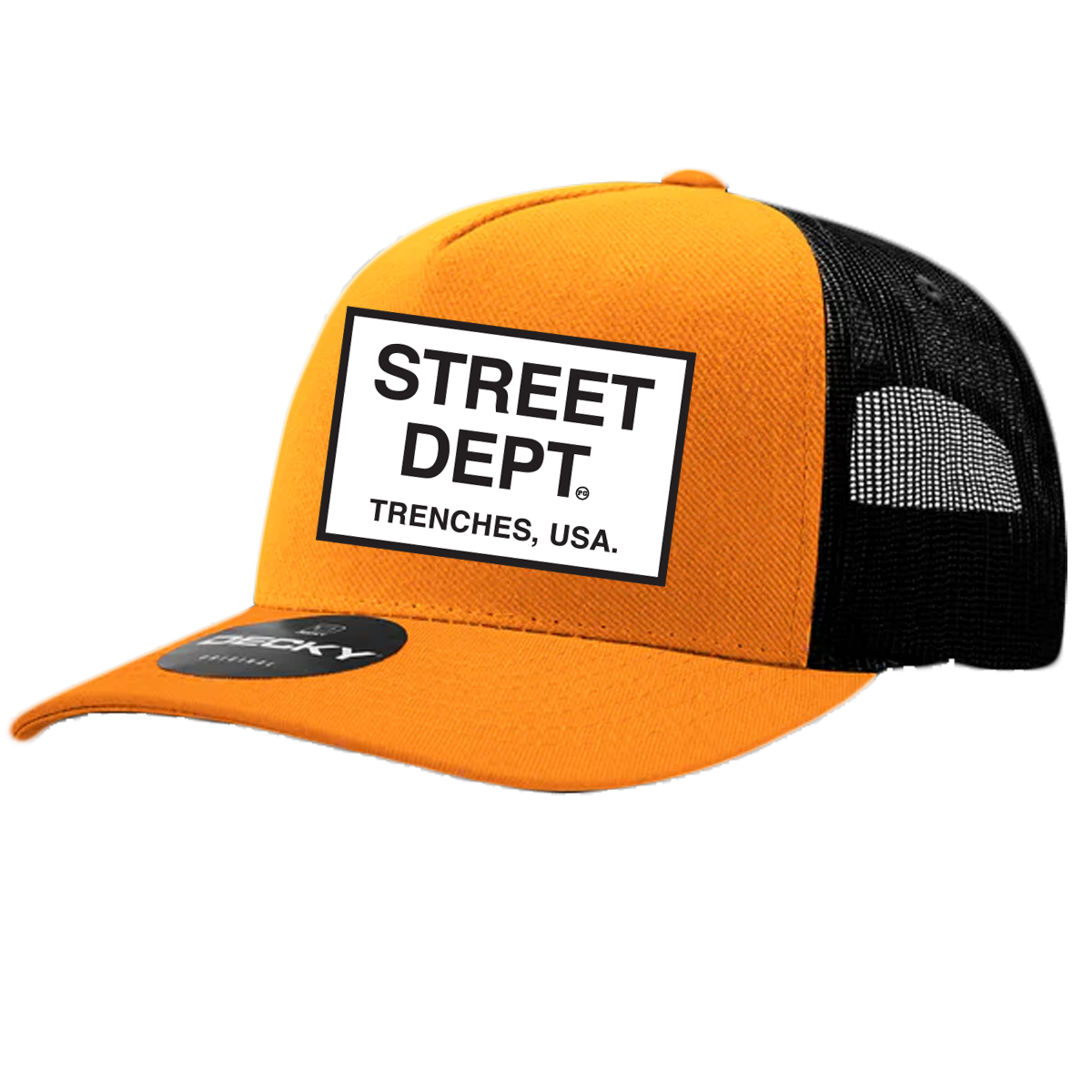 STREET DEPARTMENT TRUCKER HAT MULTI COLORS