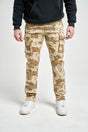 SK SLIM STRAIGHT FIT STRETCH CARGO CAMO PANTS MULTI COLORS