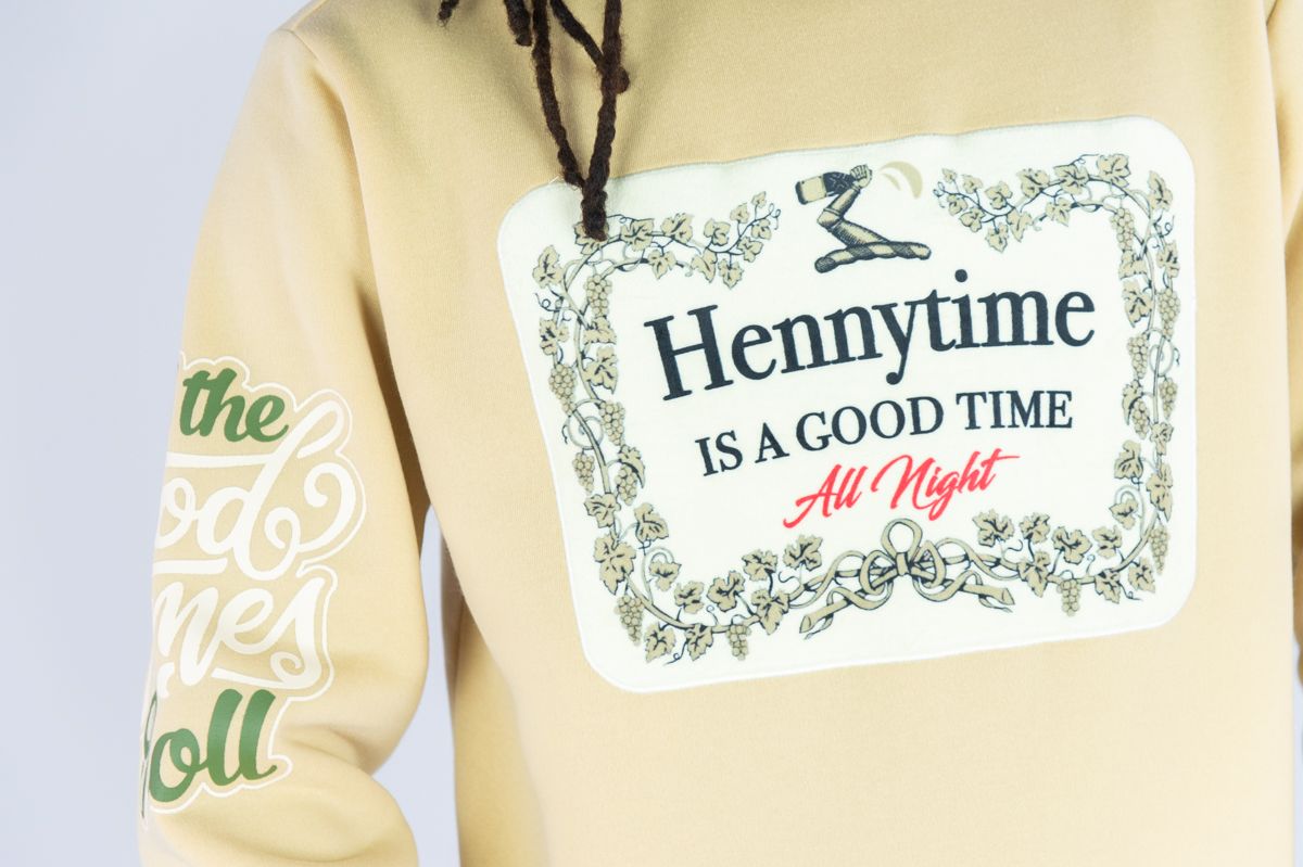REBEL MINDS FLEECE CREW NECK SWEATER HENNY TIME KHAKI