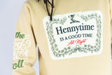 REBEL MINDS FLEECE CREW NECK SWEATER HENNY TIME KHAKI