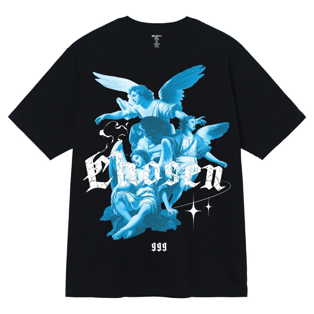 Multi Color T-Shirt - Black