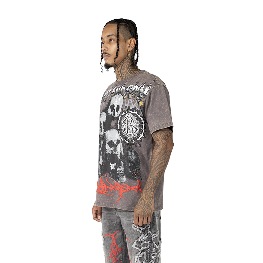 SMOKE RISE HEART AND SOUL T-SHIRT MULTI COLORS