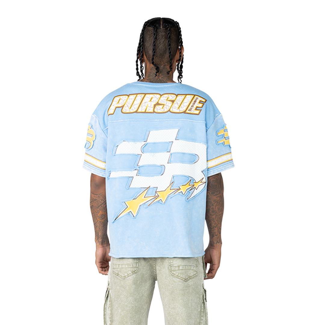 SMOKE RISE HEAVENLY DIVISION MESH T-SHIRT MULTI COLORS
