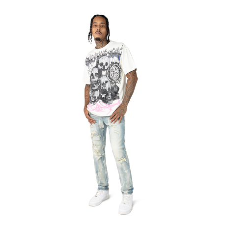 SMOKE RISE HEART AND SOUL T-SHIRT MULTI COLORS